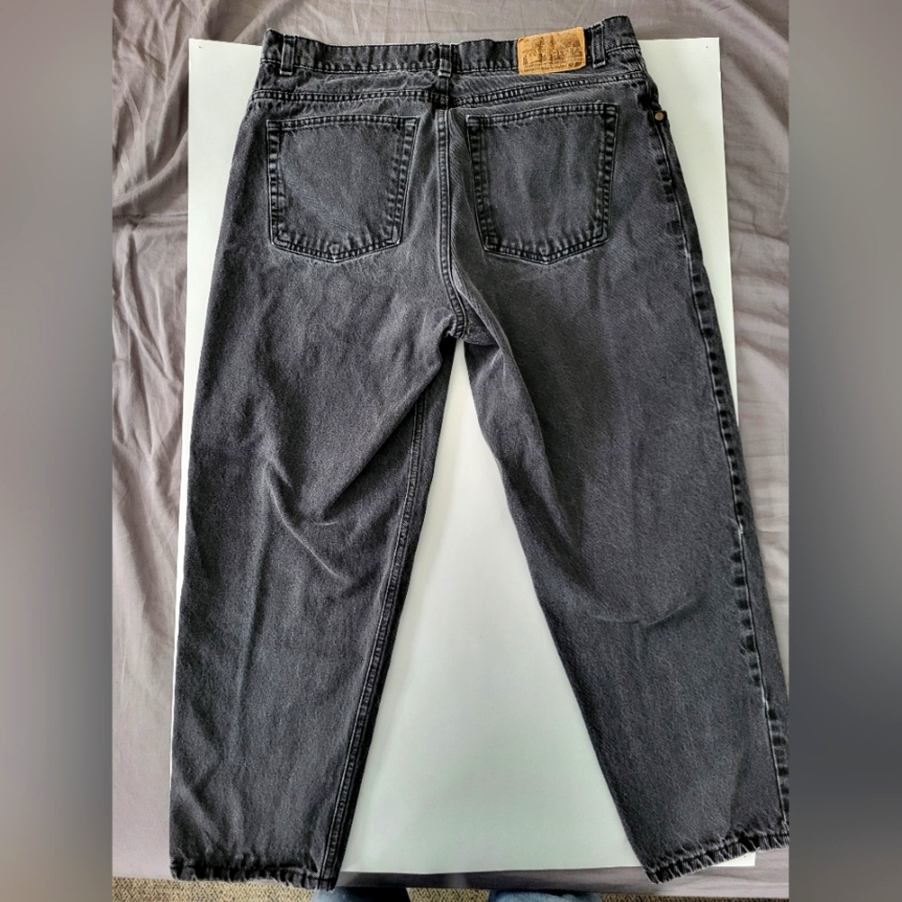 Magneta black baggy jeans w31